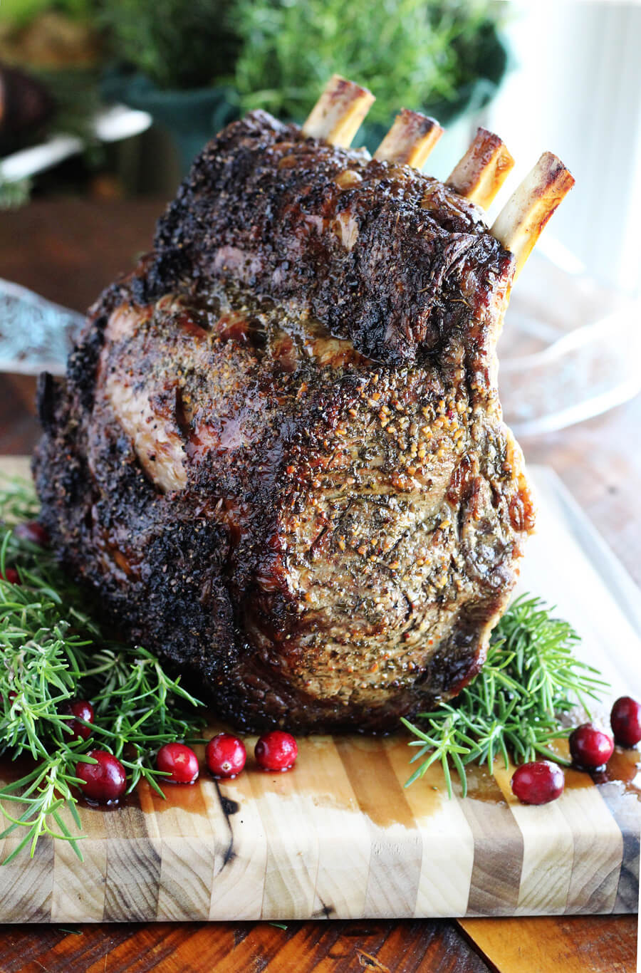 Insanely Delicious Rosemary Standing Rib Roast | Buy This ...
