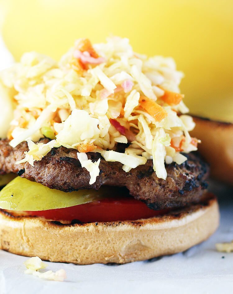 Southern-Style Slaw Burgers | Buy This Cook That