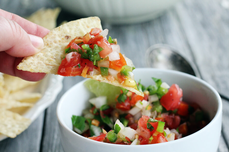 The Freshest Zesty Garden Tomato Salsa Buy This Cook That