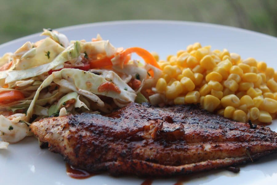 Who said you have to deep fry catfish? Our BBQ Catfish Recipe uses a spicy rub and smoky glaze that is perfect. Features Red Neck Lipstick BBQ Sauce!