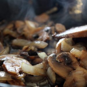 Steakhouse Mushrooms + Onions