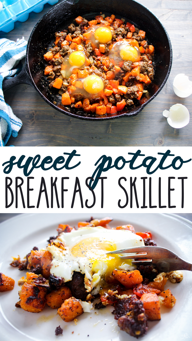 Sweet Potato + Sausage Breakfast Skillet (Also Acceptable at Brunch!)