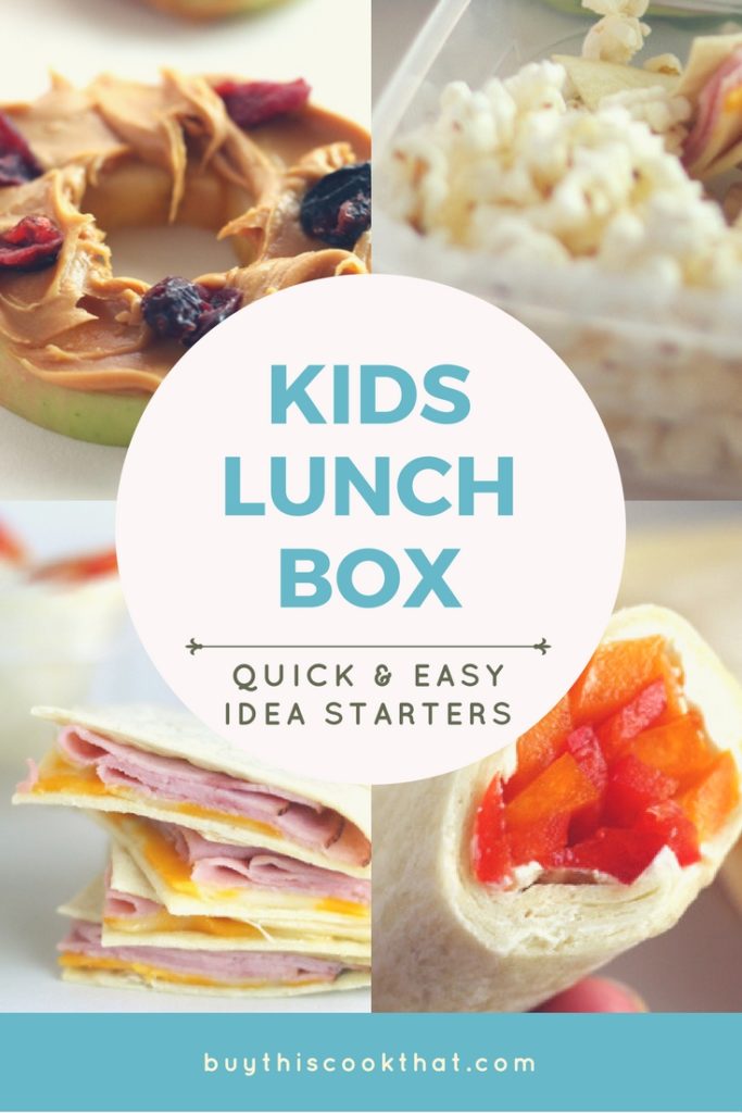 Lunch Box Idea Starters + Fun Food Ideas for Kids
