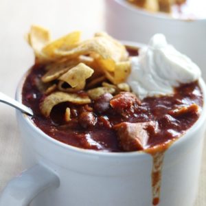 Your mouth is going to be rocking, just like your crockpot. Try our Spicy BBQ Pulled Pork Chili tonight.