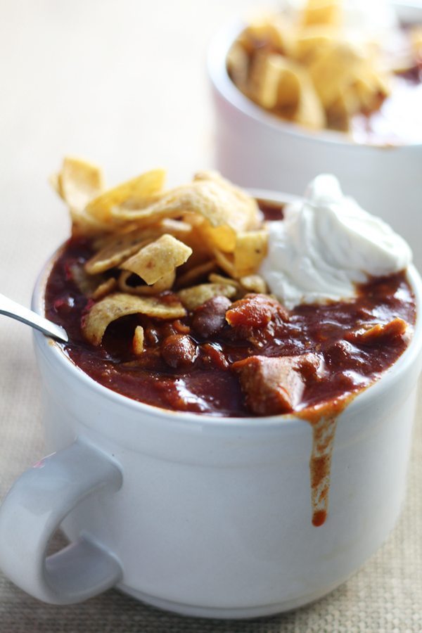 Your mouth is going to be rocking, just like your crockpot. Try our Spicy BBQ Pulled Pork Chili tonight.