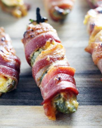Game day. Today. Any day. These Pimento Cheese Bacon Jalapeno Poppers are legit snack time winners.