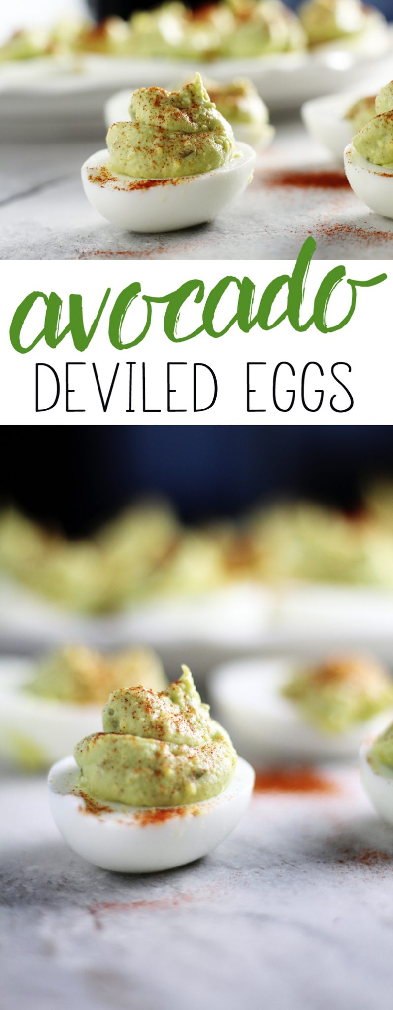 Southern Style Avocado Deviled Eggs | Buy This Cook That