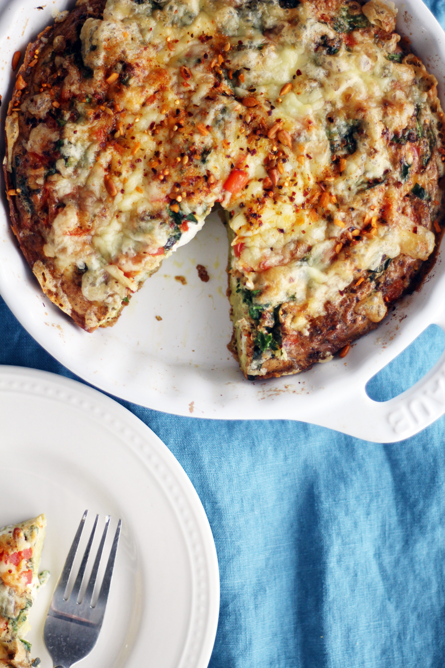 A wholesome and nutritious breakfast that is easy and filling. Farmers Baked Omelette