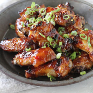 Sweet, tangy and just the right amount of spicy, these tender Thai Sticky Chicken Wings are the ultimate dream come true.
