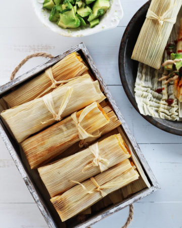 Poblano Chorizo + Cheese Tamales Recipe (How to Make Tamales) | Buy This Cook That