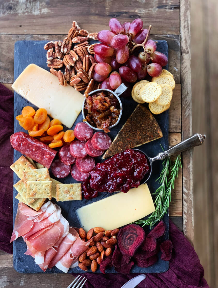 Gourmet Cheese Board + Homemade Bacon Jam