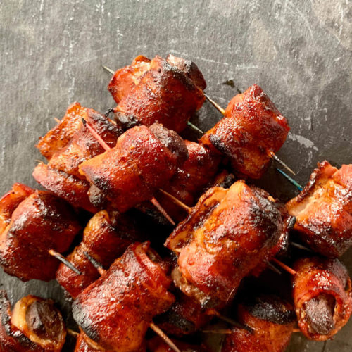 Bacon Wrapped Venison Bites | Buy This Cook That