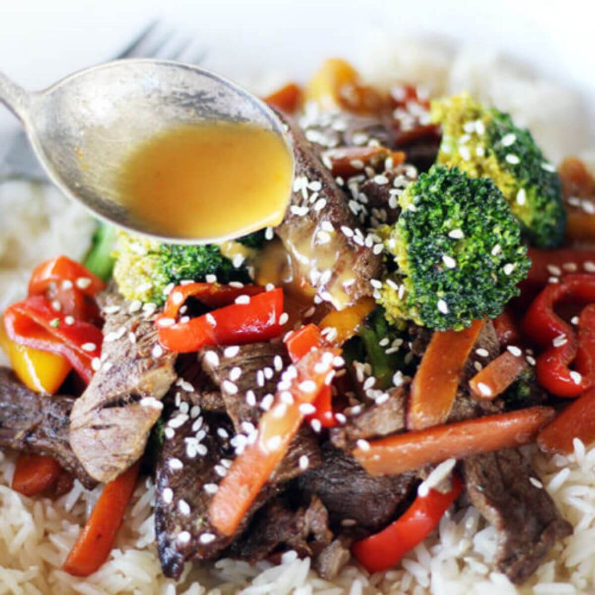 steak and rice bowls